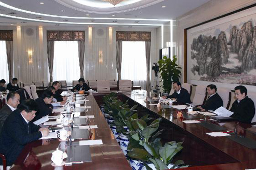 北京奥运城市发展促进会理事会第一次会议召开