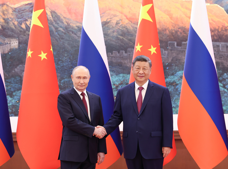 习近平主席同俄罗斯总统普京会谈